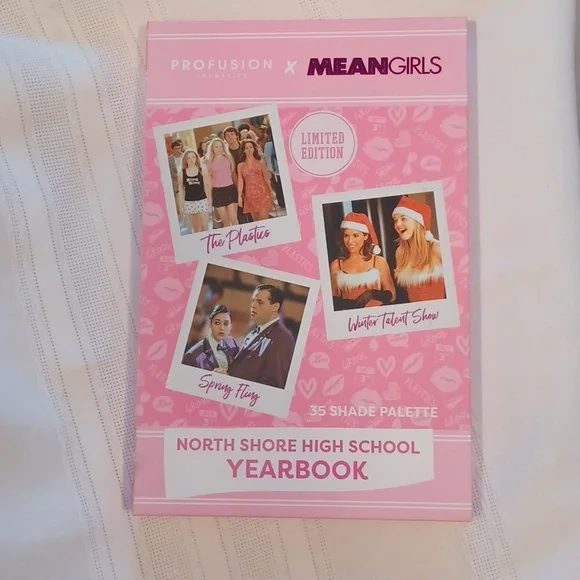 Profusion Cosmetics Mean Girls Yearbook Eyeshadow Palette - Picture 1 of 2